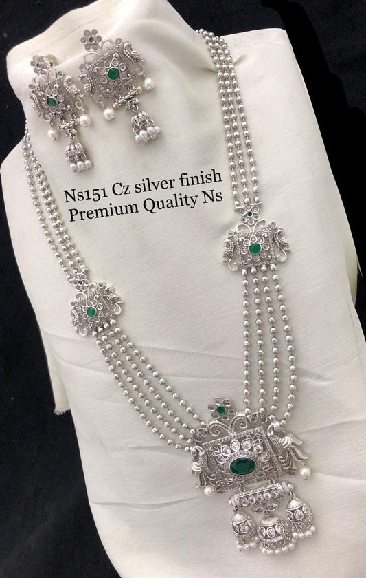 CZ stone Shine Necklace set